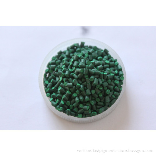 high quality plastic dana rubber pellet masterbatch green factory direct supplier